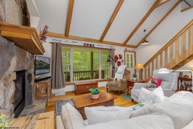 Welcome to 'Evening Shade', a charming, furnished cabin nestled on Alpine Lake Resort in West Virginia - for sale on GolfHomes.com, golf home, golf lot