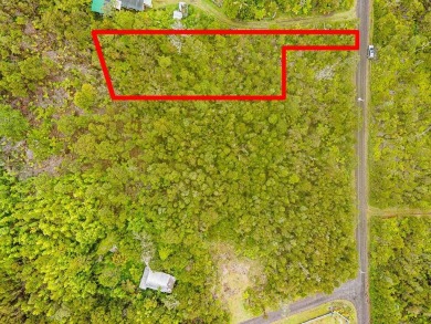 Build your dream home on this flag lot in Royal Hawaiian Estates on Volcano Golf and Country Club in Hawaii - for sale on GolfHomes.com, golf home, golf lot