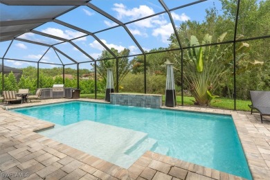 Spacious Oakmont Estate home in Portico overlooks a private on River Hall Country Club in Florida - for sale on GolfHomes.com, golf home, golf lot