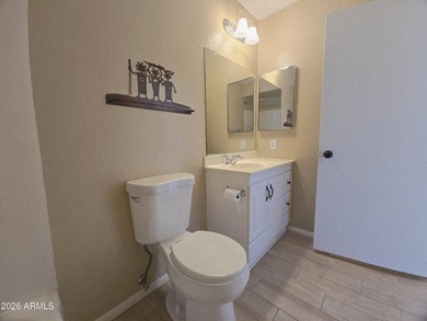 Panoramic golf course views in this desirable end-unit, 4-plex on Sun City South Golf Course in Arizona - for sale on GolfHomes.com, golf home, golf lot