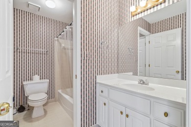 Stately elegance and livable luxury await at this expansive 5 on Brookstone Golf and Country Club in Georgia - for sale on GolfHomes.com, golf home, golf lot