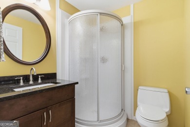 Stately elegance and livable luxury await at this expansive 5 on Brookstone Golf and Country Club in Georgia - for sale on GolfHomes.com, golf home, golf lot