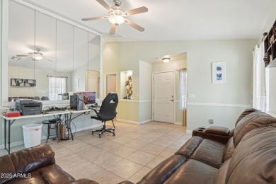 Charming and fully furnished, this delightful 2-bedroom on Mission Royale Golf Club in Arizona - for sale on GolfHomes.com, golf home, golf lot