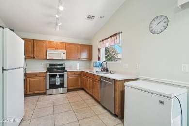 Charming and fully furnished, this delightful 2-bedroom on Mission Royale Golf Club in Arizona - for sale on GolfHomes.com, golf home, golf lot