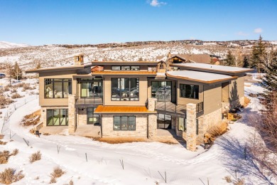 Bathed in natural light, this 2025 Mountain Modern Luxury home on Promontory Golf Club  in Utah - for sale on GolfHomes.com, golf home, golf lot