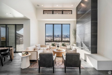 Bathed in natural light, this 2025 Mountain Modern Luxury home on Promontory Golf Club  in Utah - for sale on GolfHomes.com, golf home, golf lot