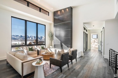 Bathed in natural light, this 2025 Mountain Modern Luxury home on Promontory Golf Club  in Utah - for sale on GolfHomes.com, golf home, golf lot