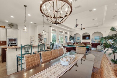 This impeccable Mediterranean home is located at the end of a on Regatta Bay Golf and Country Club in Florida - for sale on GolfHomes.com, golf home, golf lot