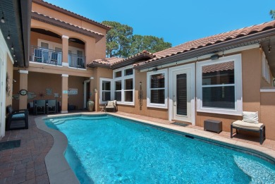 This impeccable Mediterranean home is located at the end of a on Regatta Bay Golf and Country Club in Florida - for sale on GolfHomes.com, golf home, golf lot