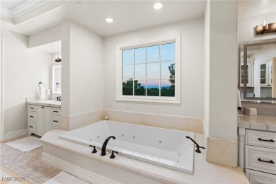 Timeless elegance meets modern luxury at 30 Augusta Canyon on Southern Highlands Golf Club in Nevada - for sale on GolfHomes.com, golf home, golf lot