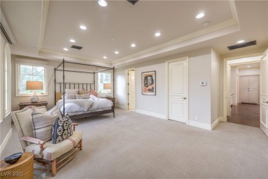 Timeless elegance meets modern luxury at 30 Augusta Canyon on Southern Highlands Golf Club in Nevada - for sale on GolfHomes.com, golf home, golf lot