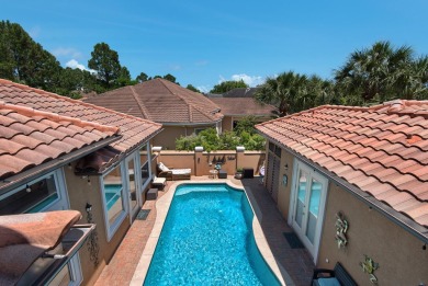This impeccable Mediterranean home is located at the end of a on Regatta Bay Golf and Country Club in Florida - for sale on GolfHomes.com, golf home, golf lot