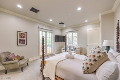 Timeless elegance meets modern luxury at 30 Augusta Canyon on Southern Highlands Golf Club in Nevada - for sale on GolfHomes.com, golf home, golf lot