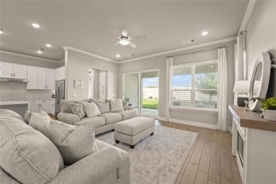 Welcome to a home that blends designer style with everyday on Wildhorse Golf Club of Robson Ranch in Texas - for sale on GolfHomes.com, golf home, golf lot