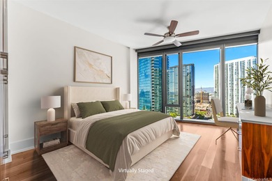 Exceptional 2-bedroom, 2-bath residence in Ward Village, a on Ala Wai Golf Course in Hawaii - for sale on GolfHomes.com, golf home, golf lot