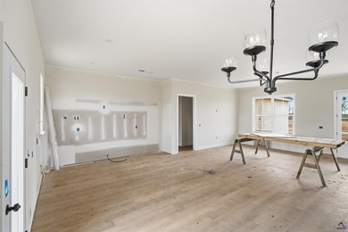 This partially finished new construction home offers a rare on Southern Hills Golf Club in Georgia - for sale on GolfHomes.com, golf home, golf lot