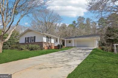 LOCATION! Welcome to your oh-so-charming, newly renovated, ONE on Indian Creek Golf Club in Georgia - for sale on GolfHomes.com, golf home, golf lot