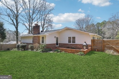 LOCATION! Welcome to your oh-so-charming, newly renovated, ONE on Indian Creek Golf Club in Georgia - for sale on GolfHomes.com, golf home, golf lot