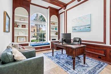 This former model home in Mizner Country Club has IMMEDIATE GOLF on Mizner Country Club in Florida - for sale on GolfHomes.com, golf home, golf lot