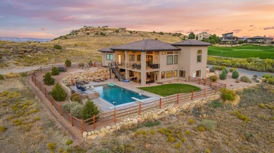Golf course views - Resort-style pool & outdoor kitchen - on The Golf Club At Redlands Mesa in Colorado - for sale on GolfHomes.com, golf home, golf lot