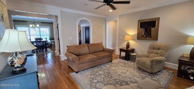 Full brick custom-built home located on the Ironwoods #4 on Ironwood Golf and Country Club in North Carolina - for sale on GolfHomes.com, golf home, golf lot
