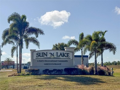 This beautifully updated home truly stands out in Sun 'n Lake! on Sun n Lake Golf and Country Club in Florida - for sale on GolfHomes.com, golf home, golf lot