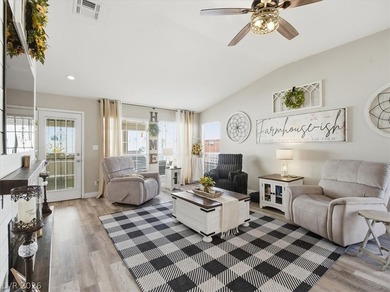 Welcome to this beautifully upgraded 2-bedroom townhome in the on Los Prados Golf Course in Nevada - for sale on GolfHomes.com, golf home, golf lot