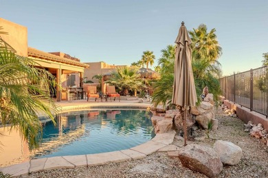 Custom golf course pool home in Schechert Estates on a quiet on Foothills Executive Golf Course in Arizona - for sale on GolfHomes.com, golf home, golf lot