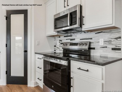 Schuler Homes' Independence Floor plan with a finished, daylight on Covered Bridge Golf Club in Indiana - for sale on GolfHomes.com, golf home, golf lot