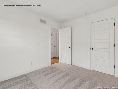 Schuler Homes' Independence Floor plan with a finished, daylight on Covered Bridge Golf Club in Indiana - for sale on GolfHomes.com, golf home, golf lot