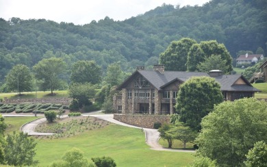 Overlooking the 7th green and fairway from this elevated long on Mountain Harbour Golf Club in North Carolina - for sale on GolfHomes.com, golf home, golf lot