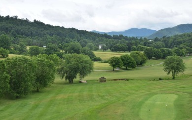 Overlooking the 7th green and fairway from this elevated long on Mountain Harbour Golf Club in North Carolina - for sale on GolfHomes.com, golf home, golf lot