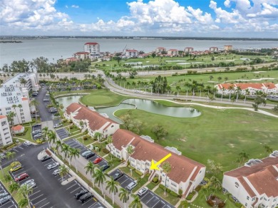 Newly painted two bedroom two full bath one level condo on the on Isla Del Sol Yacht and Country Club in Florida - for sale on GolfHomes.com, golf home, golf lot