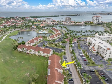 Newly painted two bedroom two full bath one level condo on the on Isla Del Sol Yacht and Country Club in Florida - for sale on GolfHomes.com, golf home, golf lot