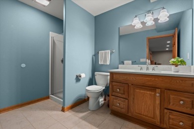 Enjoy gorgeous views in this impressive condo on the 13th hole on Meadowbrook Country Club in Wisconsin - for sale on GolfHomes.com, golf home, golf lot