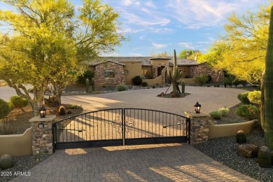 Tucked away in privately gated Pinnacle Peak Estates. This on Pinnacle Peak Country Club in Arizona - for sale on GolfHomes.com, golf home, golf lot