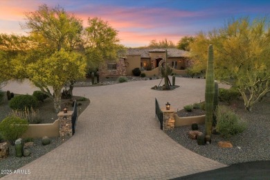 Tucked away in privately gated Pinnacle Peak Estates. This on Pinnacle Peak Country Club in Arizona - for sale on GolfHomes.com, golf home, golf lot