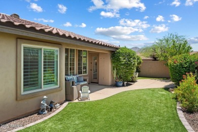 Charming single level home in the highly sought after community on Sanctuary Golf Course At WestWorld in Arizona - for sale on GolfHomes.com, golf home, golf lot