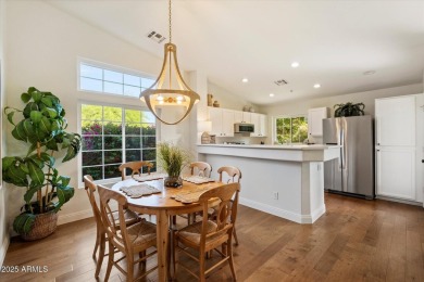 Charming single level home in the highly sought after community on Sanctuary Golf Course At WestWorld in Arizona - for sale on GolfHomes.com, golf home, golf lot