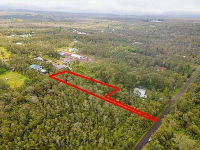 Build your dream home on this wooded large back flag lot with on Volcano Golf and Country Club in Hawaii - for sale on GolfHomes.com, golf home, golf lot