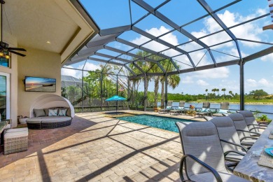 MAGNIFICENT AND RARE TRIFECTA VIEW OF GOLF, LAKE AND PRESERVE ON on Jupiter Country Club in Florida - for sale on GolfHomes.com, golf home, golf lot