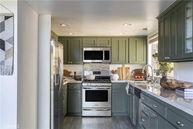 Set across from the golf course, this updated prow-front cabin on Lake Arrowhead Country Club in California - for sale on GolfHomes.com, golf home, golf lot