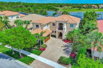 MAGNIFICENT AND RARE TRIFECTA VIEW OF GOLF, LAKE AND PRESERVE ON on Jupiter Country Club in Florida - for sale on GolfHomes.com, golf home, golf lot