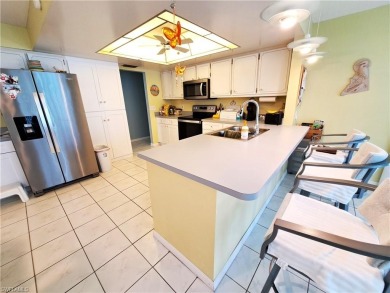 This spacious 2,133 square foot pool home sits on a corner lot on El Rio Golf Course and Club in Florida - for sale on GolfHomes.com, golf home, golf lot