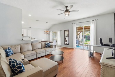 Welcome To This Beautifully Maintained 3-bedroom,2-bath Concrete on St. Augustine Shores Golf Club in Florida - for sale on GolfHomes.com, golf home, golf lot