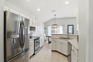 Welcome To This Beautifully Maintained 3-bedroom,2-bath Concrete on St. Augustine Shores Golf Club in Florida - for sale on GolfHomes.com, golf home, golf lot