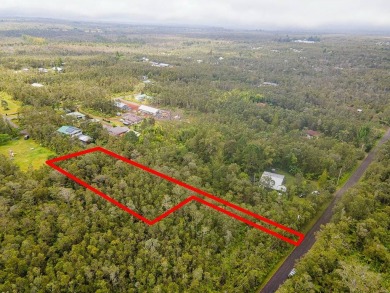 Build your dream home on this wooded large back flag lot with on Volcano Golf and Country Club in Hawaii - for sale on GolfHomes.com, golf home, golf lot