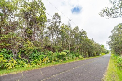 Build your dream home on this wooded large back flag lot with on Volcano Golf and Country Club in Hawaii - for sale on GolfHomes.com, golf home, golf lot