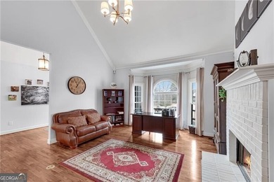 Resort-style living awaits in this beautifully appointed on Royal Lakes Golf and Country Club in Georgia - for sale on GolfHomes.com, golf home, golf lot