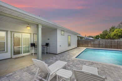 Located 1/2 MILE from sugar white sand beaches and pristine on Sharks Tooth Golf Club in Florida - for sale on GolfHomes.com, golf home, golf lot